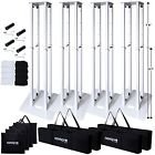 Ps1xxl 0707943556693 Novopro White Variable Height Dj Podium Stand Scrims