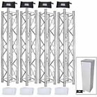 0707943559328 Global Truss Square Segments White Covers Pack