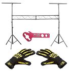 0707943560478 Prox Mobile Dj Lighting Truss System Black Yellow