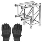 0707943560508 Prox Global Truss Degree Corner Pair Black Gloves