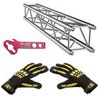 Xt-sq328 0707943560577 Prox Square Dj Lighting Truss Gig Gloves