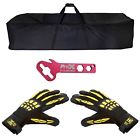 0707943560768 Global Truss Transport Bag Black Yellow Gig Work