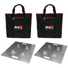 0707943572532 Prox Aluminum Base Plates Pair Padded Carry Bags