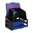 Oic22112 22112 Officemate File Sorters Letter Trays And Incline Sorter Black 642125167390