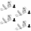 4-pack Accessory-pack-231 Global Truss Half Coupler For Baseplate 641076973210