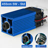 455nm 5w Laser Tree Standard Version Adjustable Focus Cutting Module Engraving Head