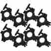 Accessory-pack-190 Eliminator Lighting Truss O-clamp 8 Pack 1.5 To 2 Inch 641076972848