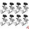 Accessory-pack-214 Eliminator 8 Pack Of Lighting Baby Clamps For Truss