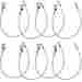 Accessory-pack-217 Pssl Steel Light Fixture Black Safety Cable 8 Pack 641076973074