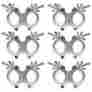 Accessory-pack-254 Global Truss 2in Pro Swivel Mounted Clamp 6 Pack 641076973418