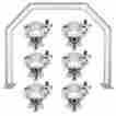 Accessory-pack-265 Global Truss Mini Arch System 1 6 Jr Clamps 641076973524