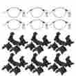 Accessory-pack-317 Pssl Lighting Accessory Pack X6 O-clamp Safety Cables 641076974392