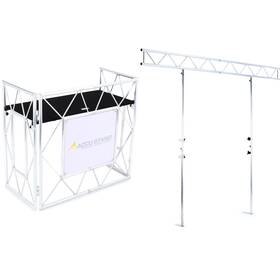 Proevtbl2bun4 Adj Pro Event Tbl 2 Table With Ibeam St Truss - Aluminum