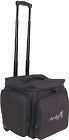 Al60 Arriba Durable Utility Or Lp Record Travel Case W Wheels Carry 50 Lps 859459001232