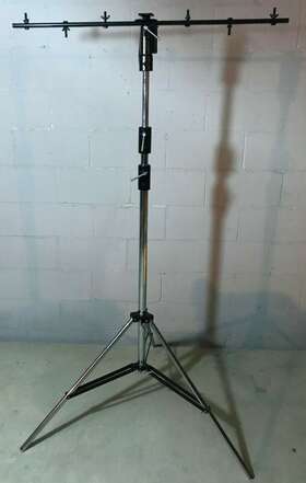 Lts-3 American Dj 640282033619 Light Lighting Stand T-bar 10ft - Adj Local Pick Up Only