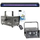 Blackfogpk1 American Dj Uvled Black Light Bar Strobe Machine 0707943548254