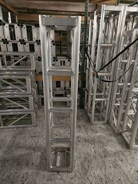 Cb Truss Cb3212061 6 Ft Aluminum 12 Inch Box 2 Main Tubing With 1/8 Wall Bolts Up Tomcat Tyler