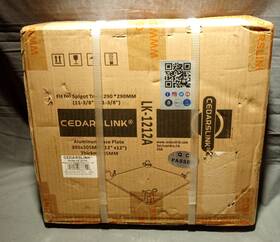 Lk-1212a Cedar Link 049008668799 Cedarlink Aluminum Spigot Plate 12 Inch