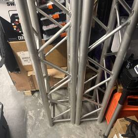 Cedarslink 049008666214 2 Two 9.84ft 3 Meter Straight Square Aluminum Truss Segment Pro Audio Lighting
