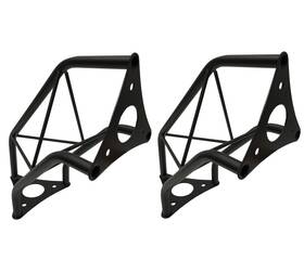 Cedarslink 049008667921 2 Two Black Metal Corners Mini 6 Inch Bolted Triangle Trusses Dj Lighting Arch