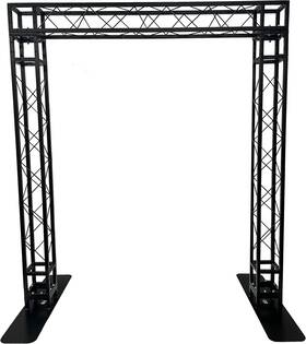 Cedarslink 760939168324 Black Truss Arch Kit 8 Ft Width Mobile Portable Dj Lighting System Metal