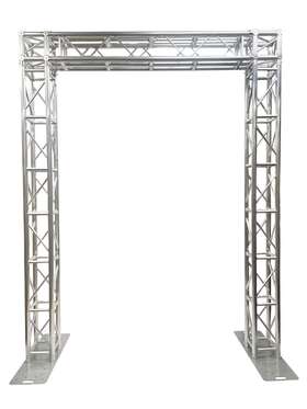 Cedarslink 760939171201 Aluminum Truss Arch Kit For Led Video Wall 9.2 Ft Height 10 Width Heavy Duty