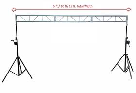 Cedarslink 760939172185 Crank Up 15ft Alum. Truss Light Stand System Dj Lighting Stage 330 Lb. Capacity