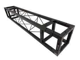 Lk-20125 Cedarslink 1.25m Length Square 8 Inch X8 Black Trussing Box Truss Section B