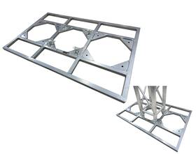 Lk-2639ps Cedarslink 26 Inch X39 Metal Frame Base For 12 X12 Aluminum Square Lighting Truss