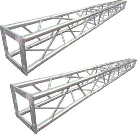 Lk-sta-b3 Cedarslink Two 2 9.84ft 3 Meter Square Aluminum 8 Inch X8 Bolted Type Truss Segment Section Lk-sta-b3 Cedarslink Two 2 9.84ft 3 Meter Square Aluminum 8 Inch X8 Bolted Type Truss Segment Section