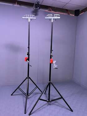 Lk-t15 Cedarslink Lighting Crank Stand With Universal T-adapter - 2 Pieces
