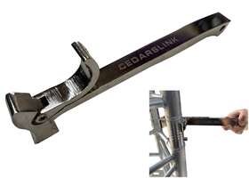 Smart-1 Cedarslink Stage Spigot Lighing Truss Hammer Pin Remover For F34 Tru Silver