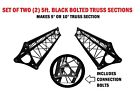 Cedarslink Two 5 Wide Triangular Trussing Mobile Dj Lighting Bolt Truss System Triangles 049008663152