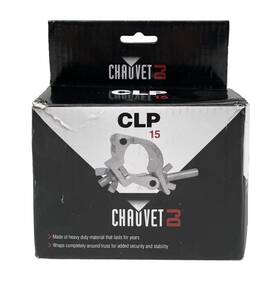 Clp-15n Chauvet 781462209100 Dj Narrow Half Coupler Clamp