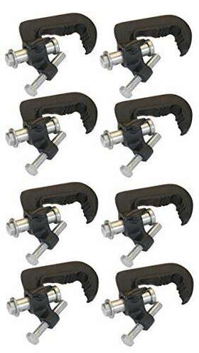 Clp-05 Chauvet Clp05-8pk Dj Heavy Duty C-clamps 110lb Capacity Truss Light Mounting 8 Pack