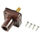 Cl40frsb-k Marinco Camlock Cl Series Panel Mount Brown Pcs 649075005741