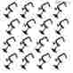 Clp-03 Pdj-clp03-16pk Chauvet Dj Standard C-clamp 16pk