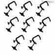 Clp-03 Pdj-clp03-8pk Chauvet Dj Standard C-clamp 8pk
