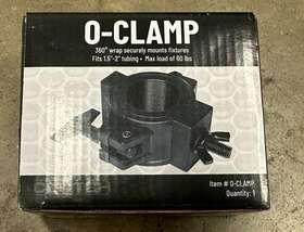 Clutch 707943549381 O Clamp Light Truss Clamps Lighting Global Heavy Duty Fits 1.5 Inch -2 6pk