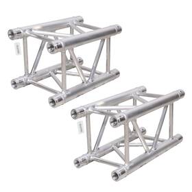 Clutch 735345465251 1.64ft/0.5m Lighting Stand Stage Square Aluminum F34 Box Truss Segments Pair