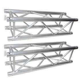 Clutch 735345465268 3.28ft/1.0m Lighting Stand Stage Square Aluminum F34 Box Truss Segments Pair