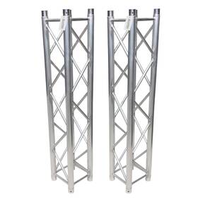 Clutch 735345465275 4.92ft/1.5m Lighting Stand Stage Square Aluminum F34 Box Truss Segments Pair