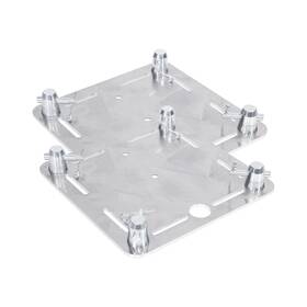 Clutch 789049910388 12 Inch X12 6mm Lighting Stand Square Aluminum Trussing Base Plates Pair