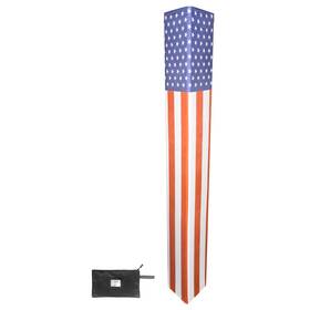 Cl-scrim30-usa Clutch Usa Flag Scrim Lycra Box Decor Sleeve Cover Fits Up To 9.84 Ft Truss Segment