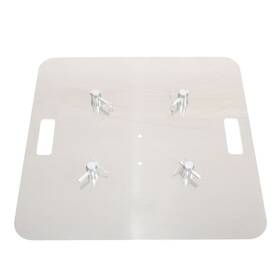 Tb1-bp-2424 Clutch 24 Inch X24 6mm Lighting Stand Square Aluminum Trussing Base Plate For 12 X12 Truss
