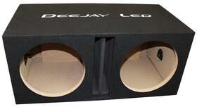 Bass15dualvented Deejay Led Super Bass 15-inch Vented Empty Subwoofer Enclosure