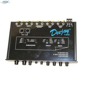 Tbheq7007 Deejay Led Deejayled 4 Band Eq With A 2 Way Crossov