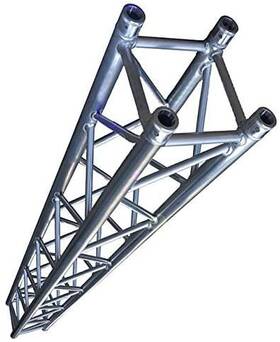 Tbhtruss902 Deejay Led 9 Foot Square Aluminum Stage Truss Segment -