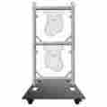 Dt-quick-grid-sys-2 Global Truss 2 Modular Lighting Quick Grid Sections Baseplate W Wheels 736902433263