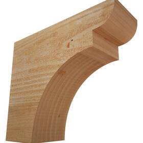 Ekena Millwork B00zru3ytm Rft04x10x12yor00rdf Yorktown Rough Sawn Rustic Wood Rafter Tails